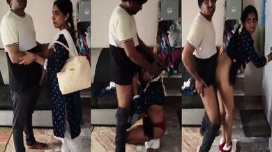 Desi sexy office girl fucked with team manager