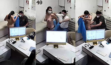 Horny Wife Clinic Naked โ in Front of Doctor Sex Video
