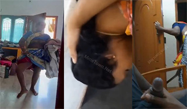 Tamil Maid Aunty Seduced by House Owner Sex Video