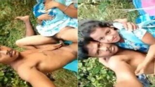 गाँव के जवान लवर की जंगल वाली चुदाई