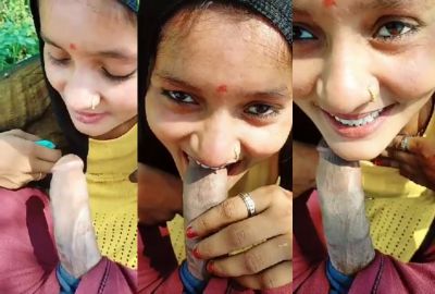 Desi Village Bhabhi Gives Blowjob Outdoor Sex Videos